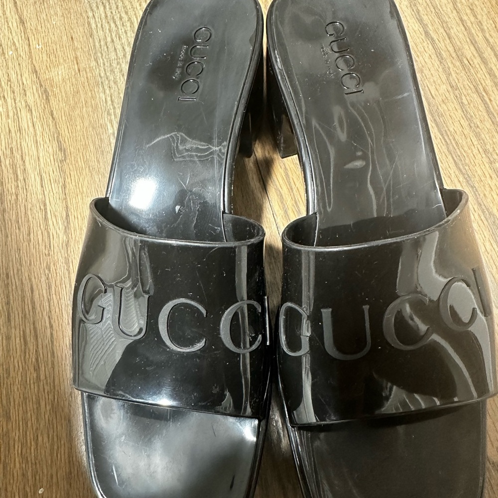 Gucci Rubber Sandals